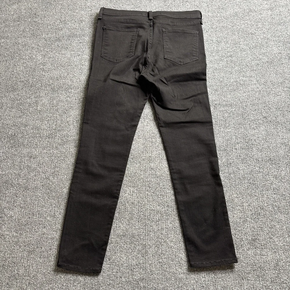 Veronica Beard Debbie High Rise Skinny Jeans Women's Size 31 Black Pants Raven